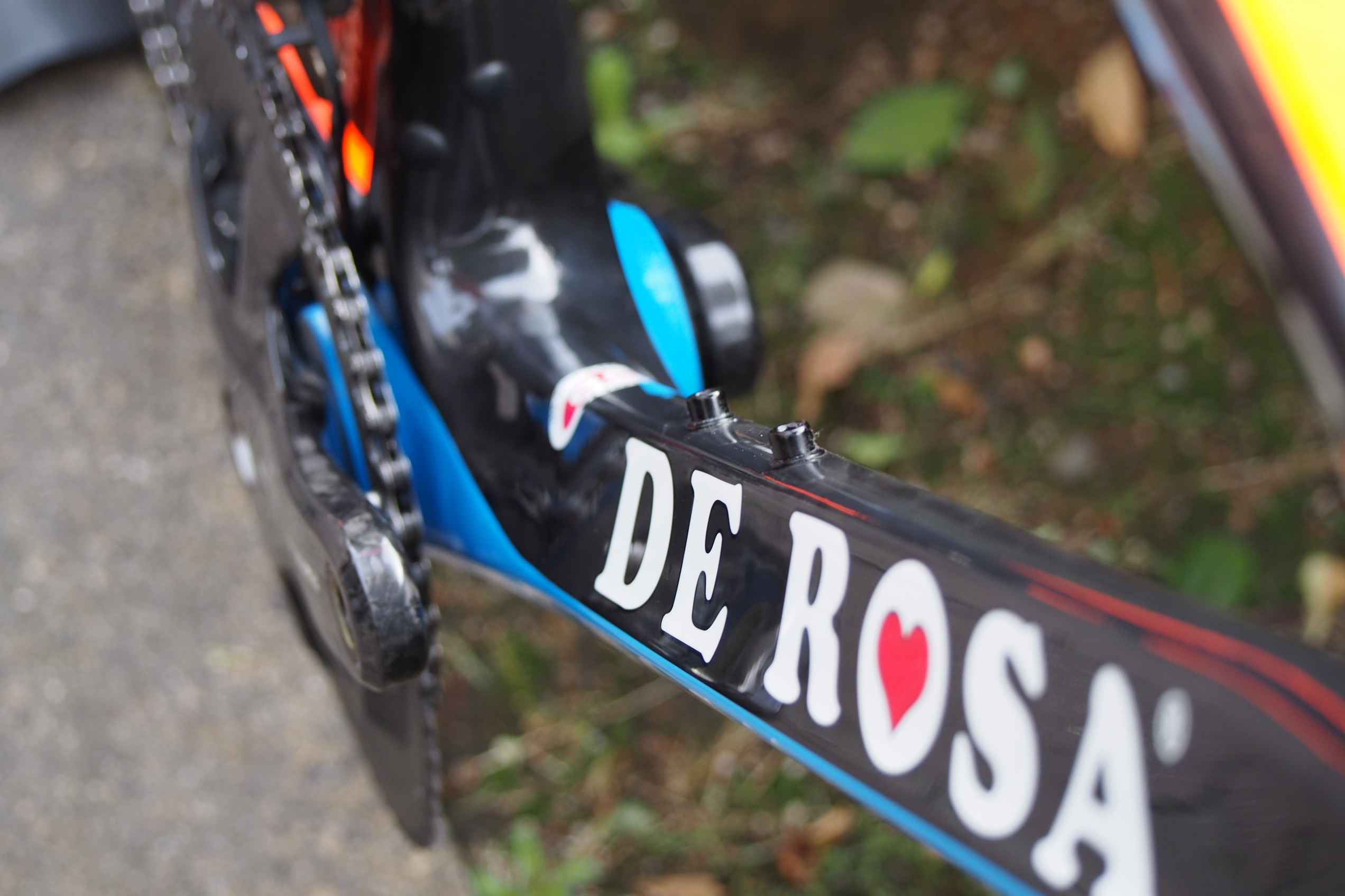 ロードバイク　デローザ　DE ROSA team ジャンク扱い　ディスプレイ