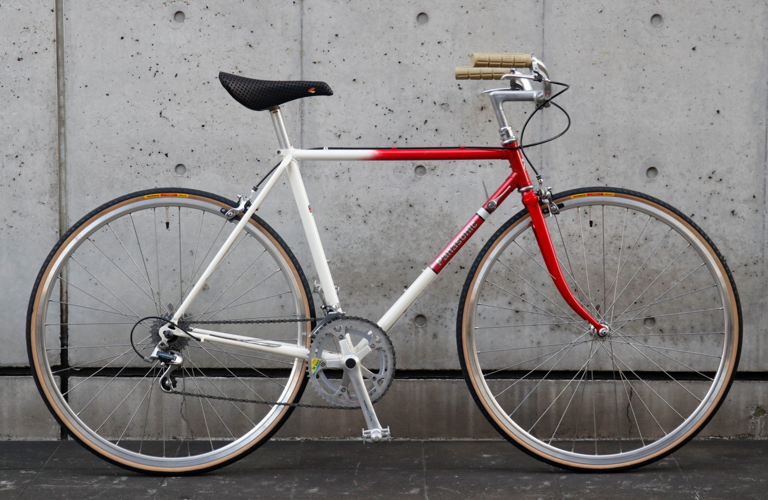 Panasonic クロモリ ロードバイク ビンテージ 未整備 自転車 自転車本体