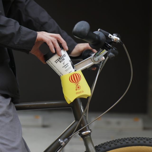 自転車でカップコーヒーを気楽に持ち運びできたら？【 CYCLEHATENA /サイクルハテナ 】オリジナル カップホルダー 出来ました
