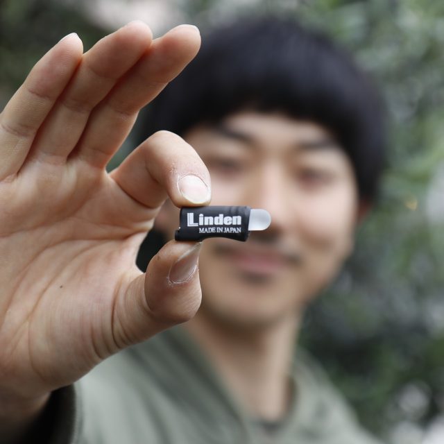 ～超小型・自動点滅・スピード充電～ made in JAPAN～ 超コンパクトサイズのリアライト【Linden / リンデン】 BK-02