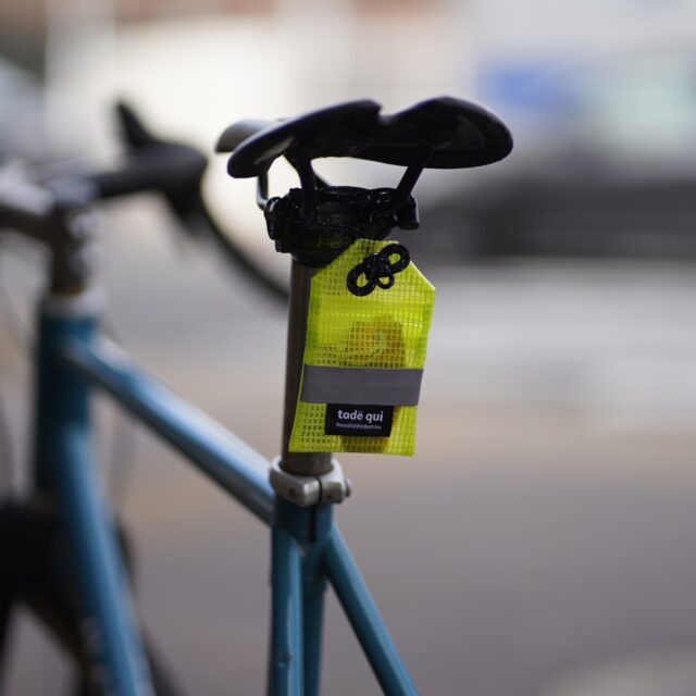 サイクリスト流の神頼み、サドル下にはやっぱりこれ【tade qui】omamori-mamori