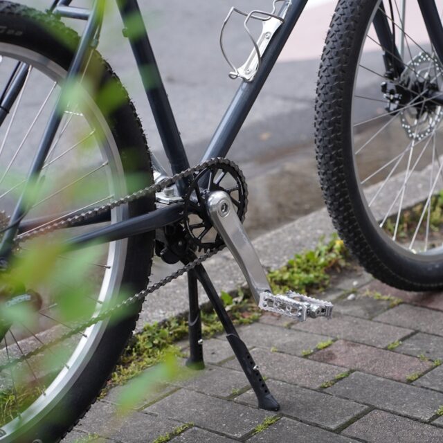 ショートクランクにシルバー/ブラック選べるカラー【FORMOSA / フォルモサ】MTB アルミクランク