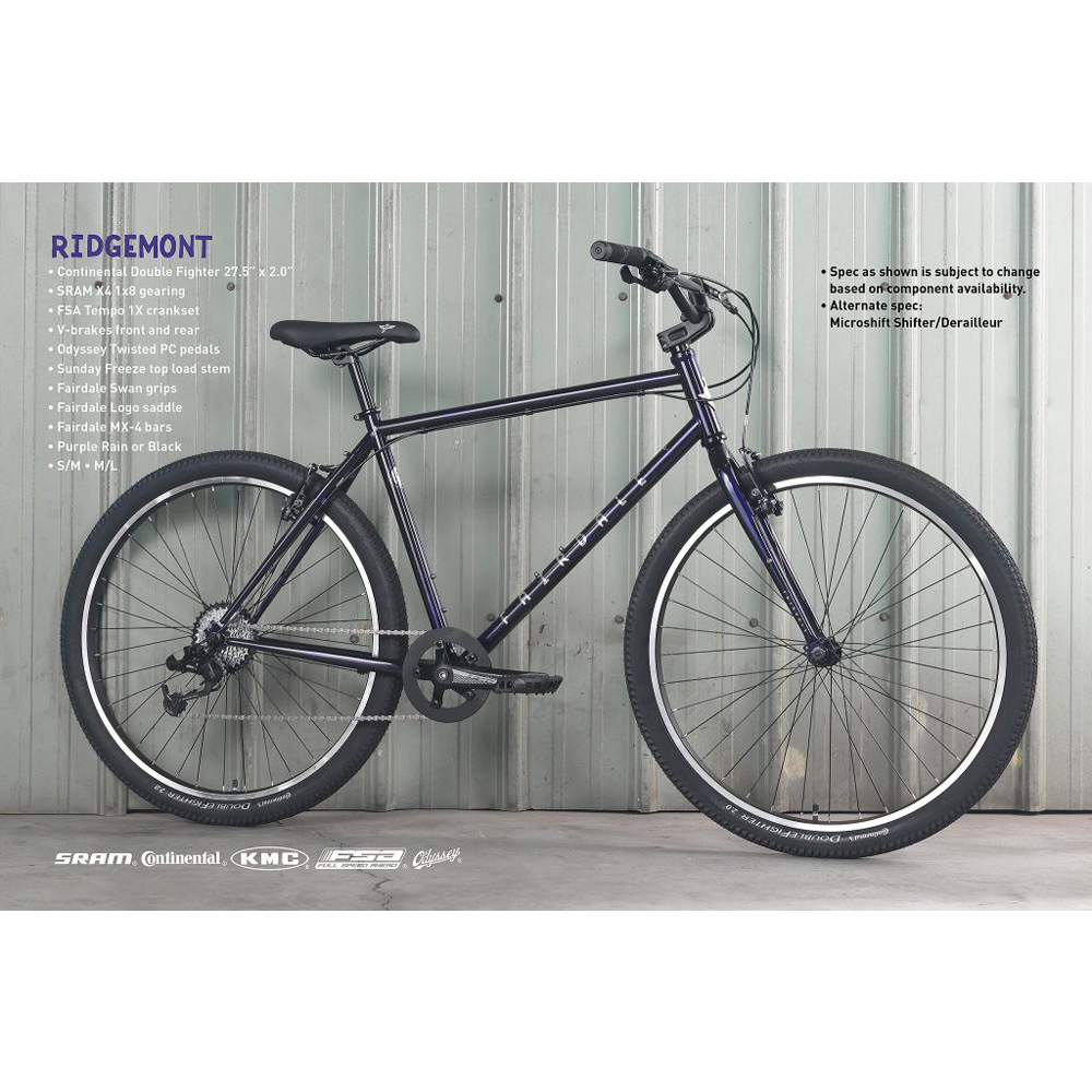 FAIRDALE RIDGEMONT「広島市引き取り限定」 BLOG スピードを出しても出さなくても楽しい不思議な自転車